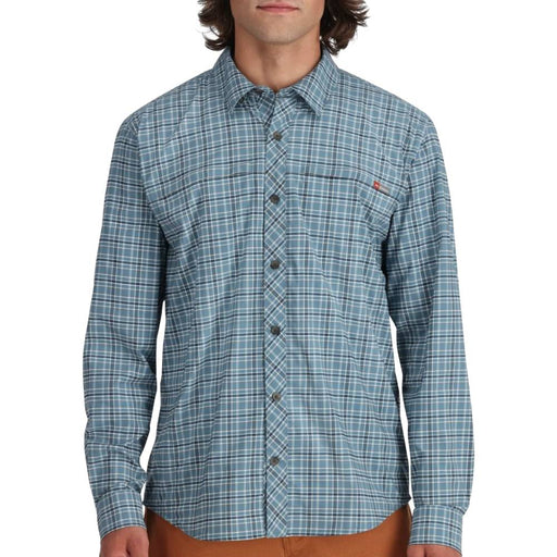Simms Stone Cold Shirt - Midnight MEN - Clothing - Shirts - Long Sleeve Simms Fishing