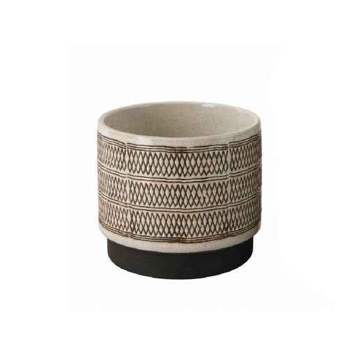 Embossed Stoneware Planters HOME & GIFTS - Home Decor - Decorative Accents Creative Co-Op S  