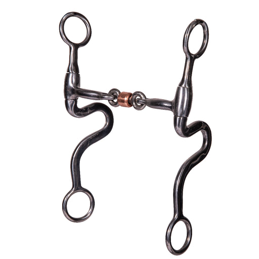 Professional's Choice Swept Back Seven Shank Smooth Dogbone Tack - Bits Professional's Choice   