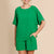 Solid Green Short Set WOMEN - Clothing - Loungewear Jodifl   
