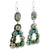 Sonoran Gold 9 Stone Dangle Earrings WOMEN - Accessories - Jewelry - Earrings Sunwest Silver   