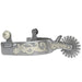 Professional's Choice Silver Spur 20 pt. Rowel with Guard Tack - Spurs Professional's Choice   