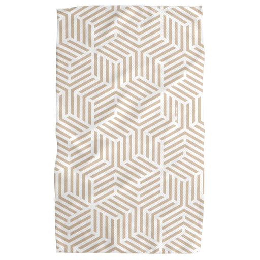 "Stacked Cubes" Tea Towel HOME & GIFTS - Tabletop + Kitchen - Kitchen Decor Geometry   