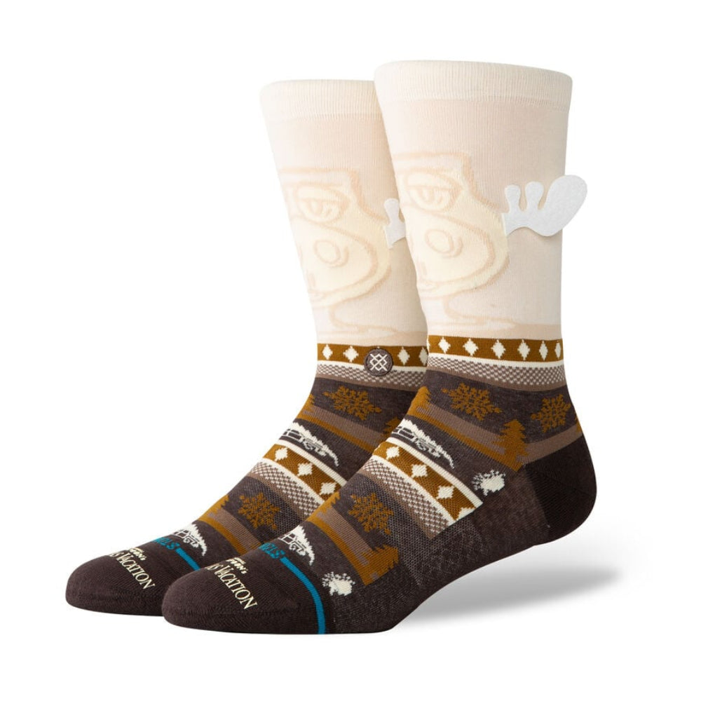 Stance x Christmas Vacation Have Some Eggnog Crew Socks MEN - Clothing - Underwear, Socks & Loungewear Stance   