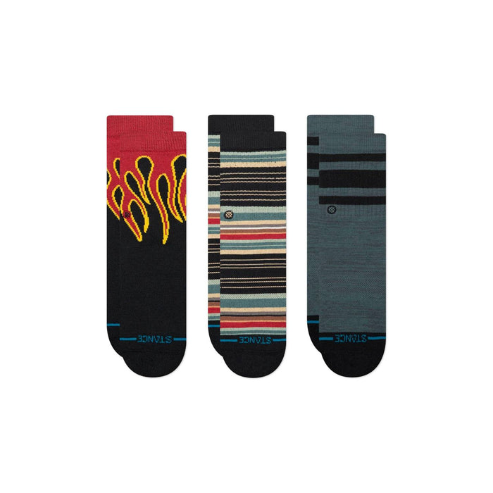 Stance Kid's 3Pk Blaze Sock