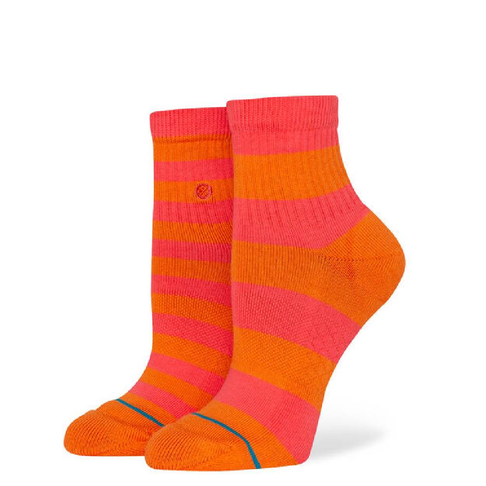 Stance Quarter Socks - Balancing Act Orange - FINAL SALE WOMEN - Clothing - Intimates & Hosiery Stance   