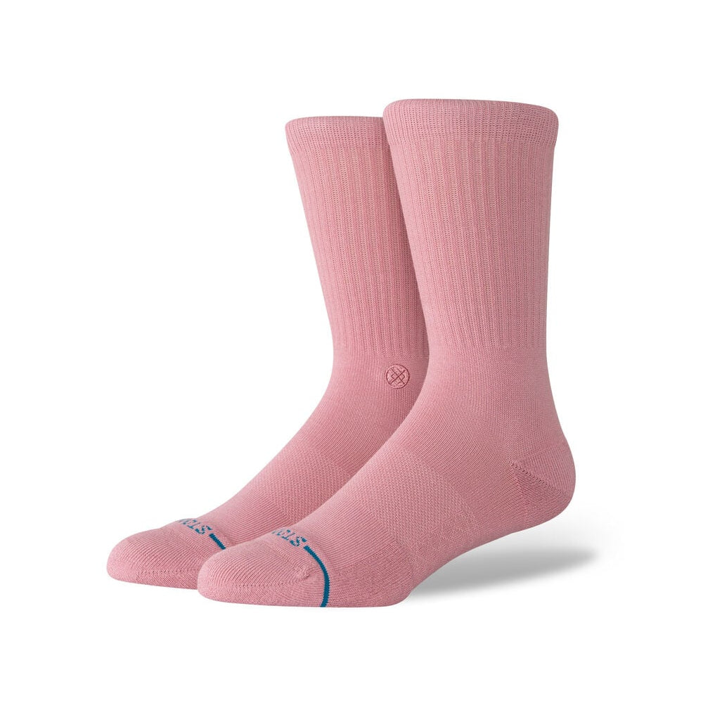 Stance Women's Icon Crew Socks - Dusty Rose WOMEN - Clothing - Intimates & Hosiery Stance   