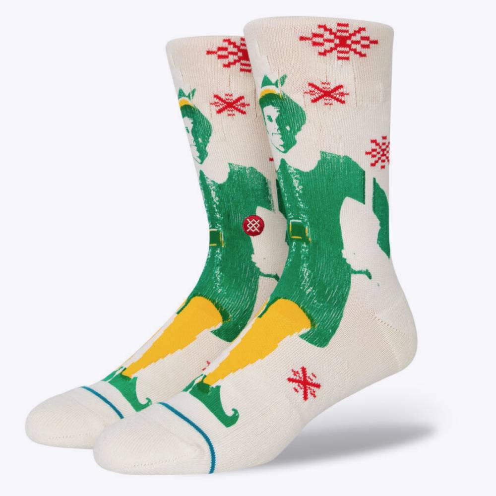 Stance Buddy The Elf Crew Socks MEN - Clothing - Underwear, Socks & Loungewear Stance   
