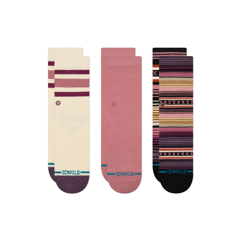 Stance Kid's Icon Mixed Crew Socks - 3 Pack KIDS - Accessories - Socks & Underwear Stance   