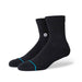 Stance Men's Icon Quarter Socks - Black MEN - Clothing - Underwear, Socks & Loungewear - Socks Stance   