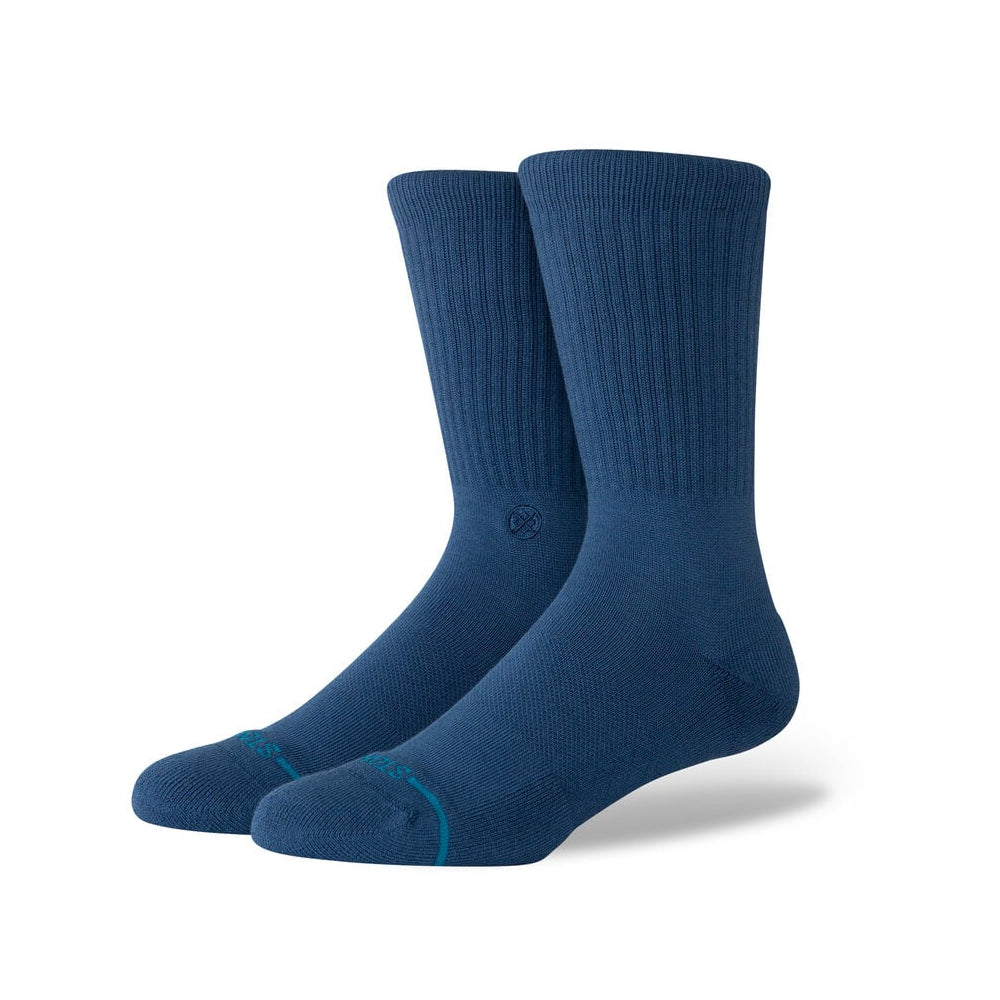 Stance Men's Icon Crew Socks - Dark Royal MEN - Clothing - Underwear, Socks & Loungewear Stance   