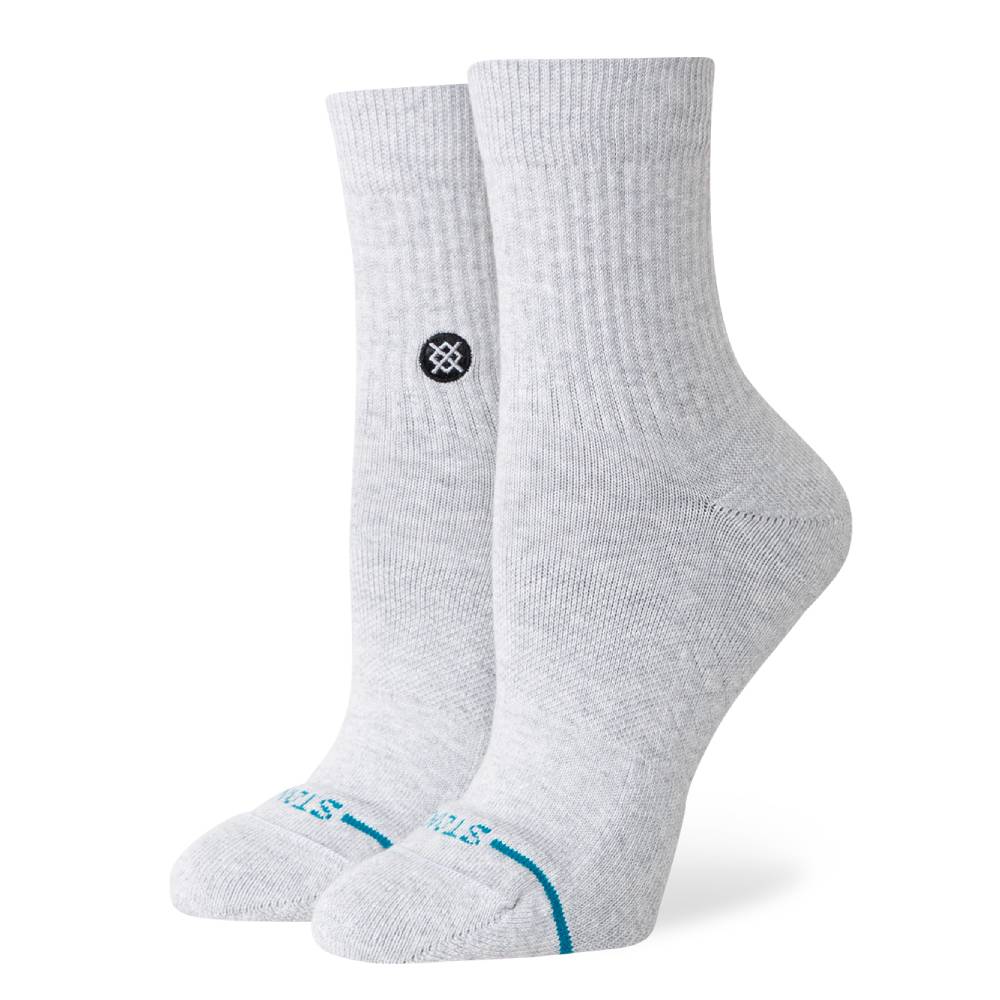 Stance Women's Quarter Socks- Icon- Heatherstone MEN - Clothing - Underwear, Socks & Loungewear - Socks Stance   