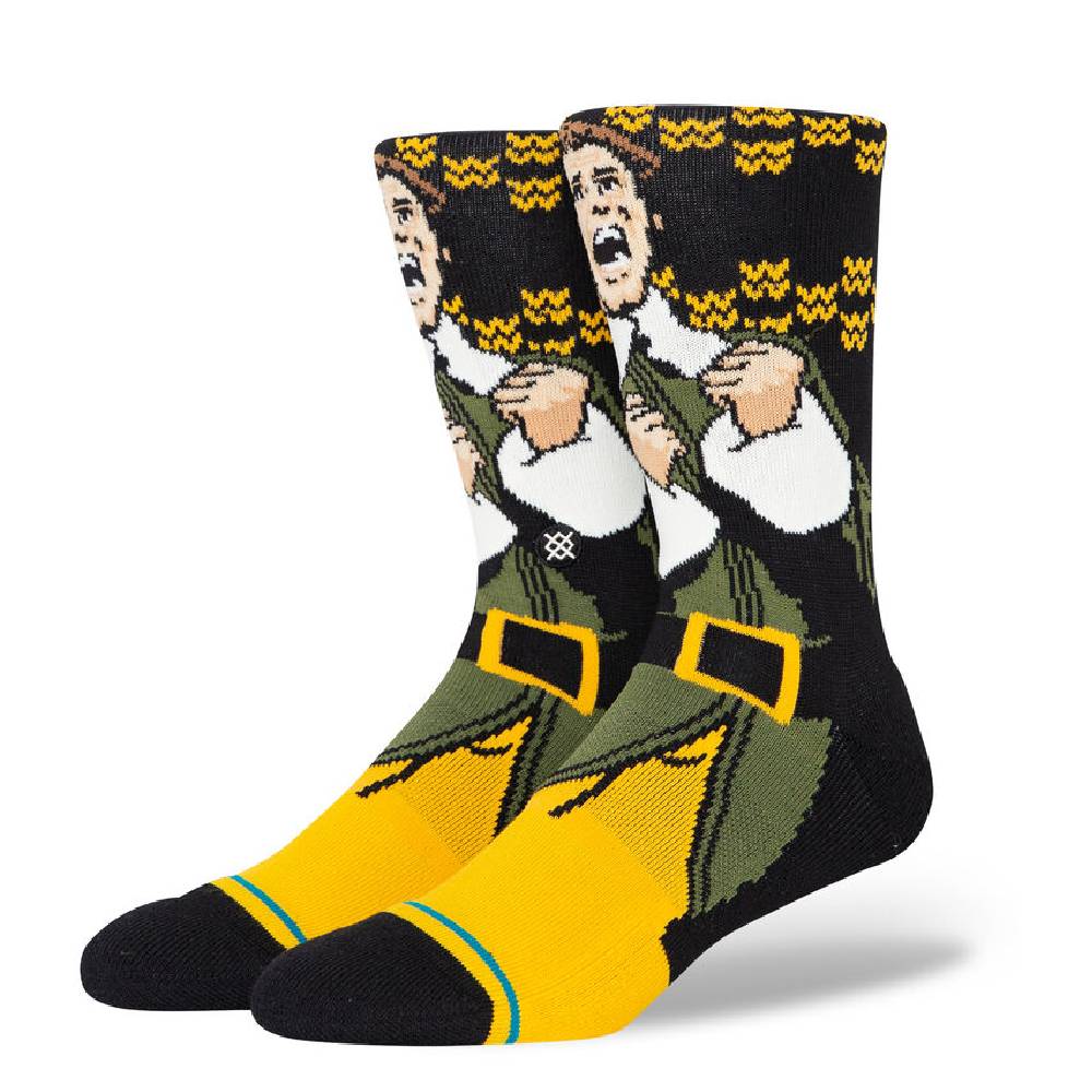 Stance x Elf Smiling's My Favorite Socks MEN - Clothing - Underwear, Socks & Loungewear Stance   