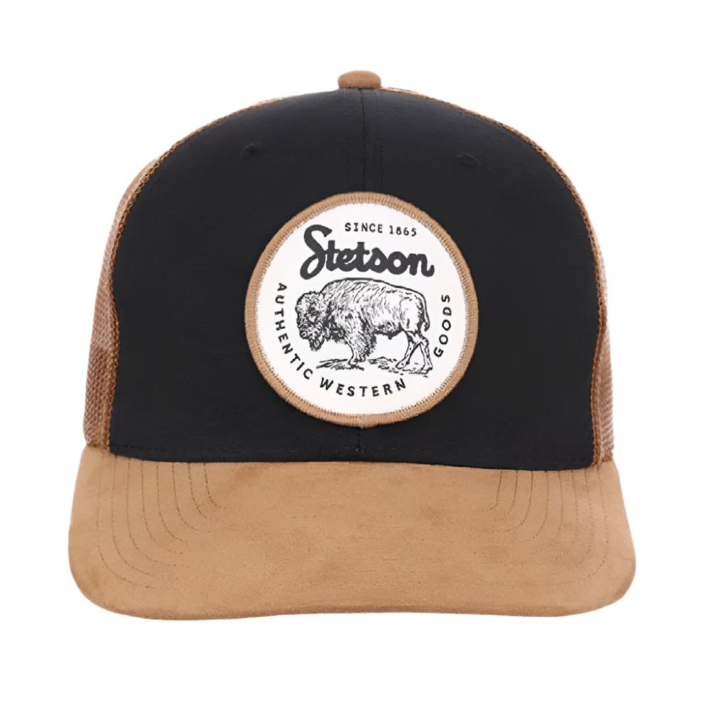 Stetson Authentic Western Bison Patch Trucker Cap HATS - BASEBALL CAPS Stetson