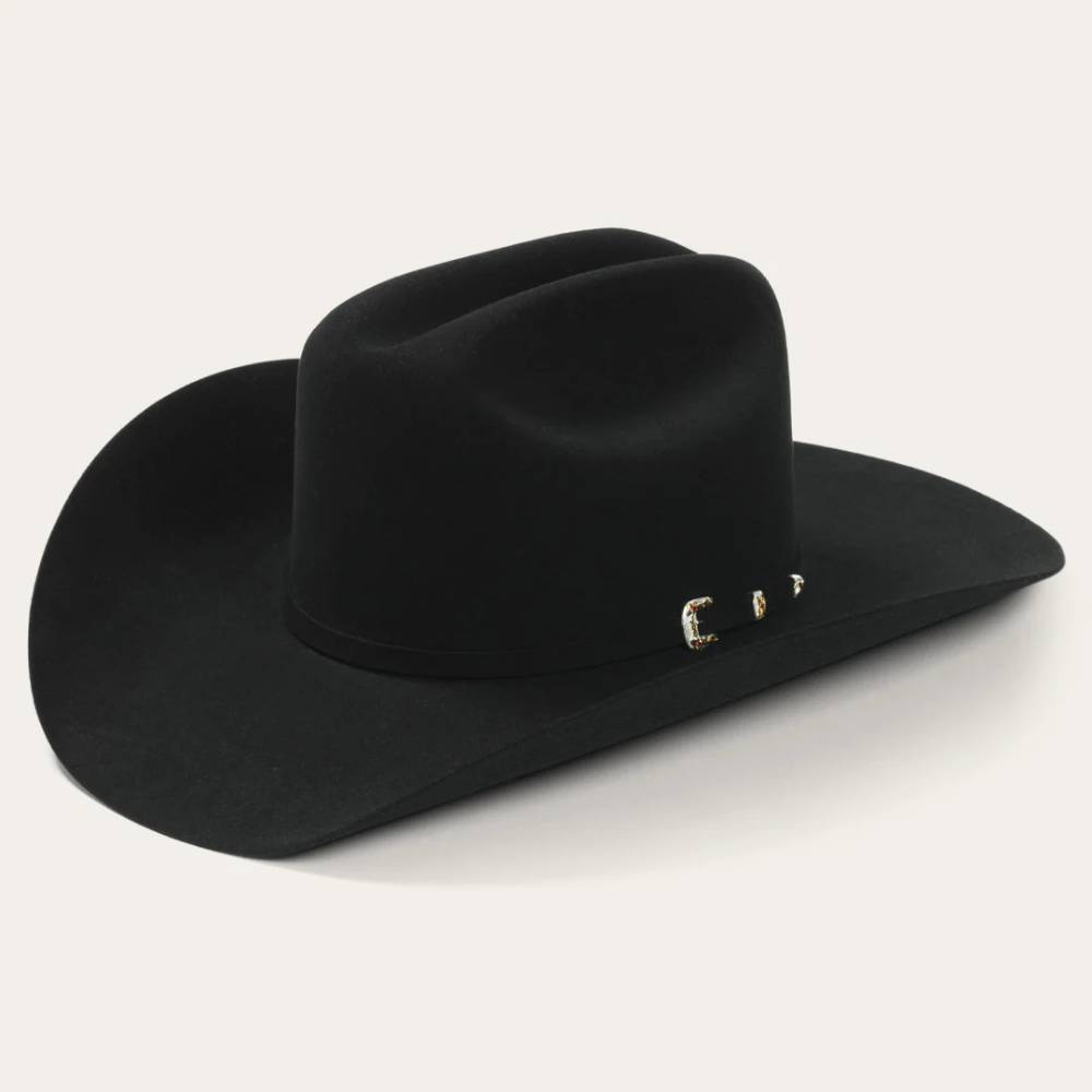 Stetson El Patron 30X Felt Hat - Black HATS - FELT HATS Stetson   