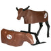 Stretch The Original Roping Dummy Combo Tack - Ropes & Roping Stretch Roping Dummies Brown Brown
