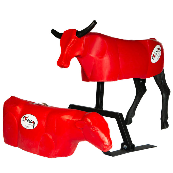 Stretch The Original Roping Dummy Combo Tack - Ropes & Roping Stretch Roping Dummies Red Red