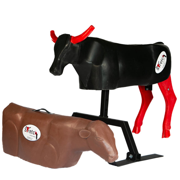 Stretch The Original Roping Dummy Combo Tack - Ropes & Roping Stretch Roping Dummies Black Brown