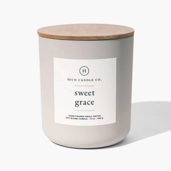 Hico Candle Co Sweet Grace Candle 12oz Teskeys