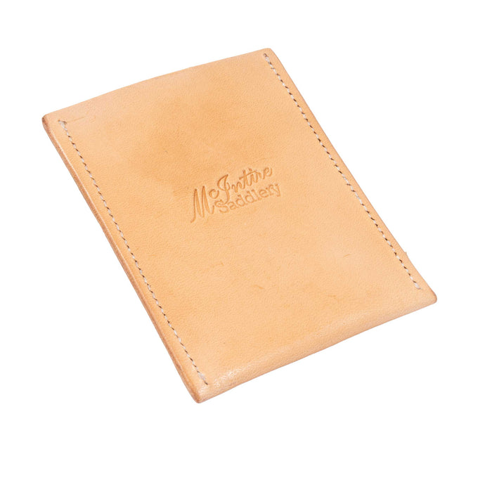 McIntire Saddlery Card Holder - Basket Stamped