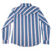 Koe X Tek Western Periwinkle Stripe Snap Shirt MEN - Clothing - Shirts - Long Sleeve Panhandle
