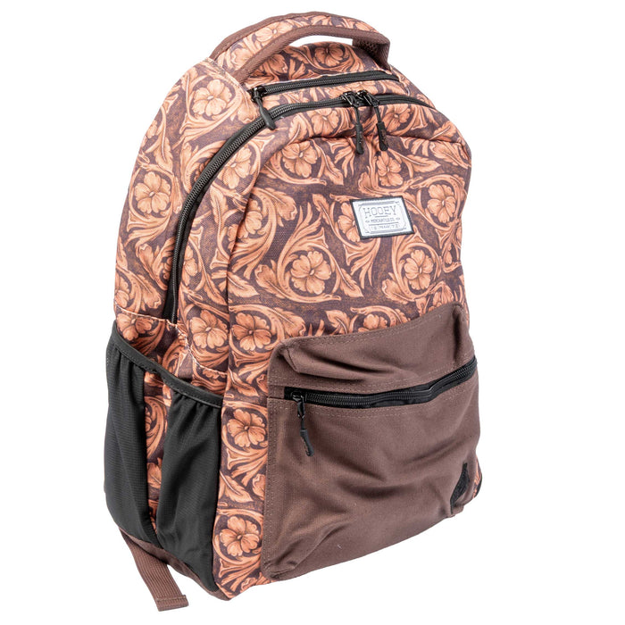 Hooey Floral Tooling Recess Backpack