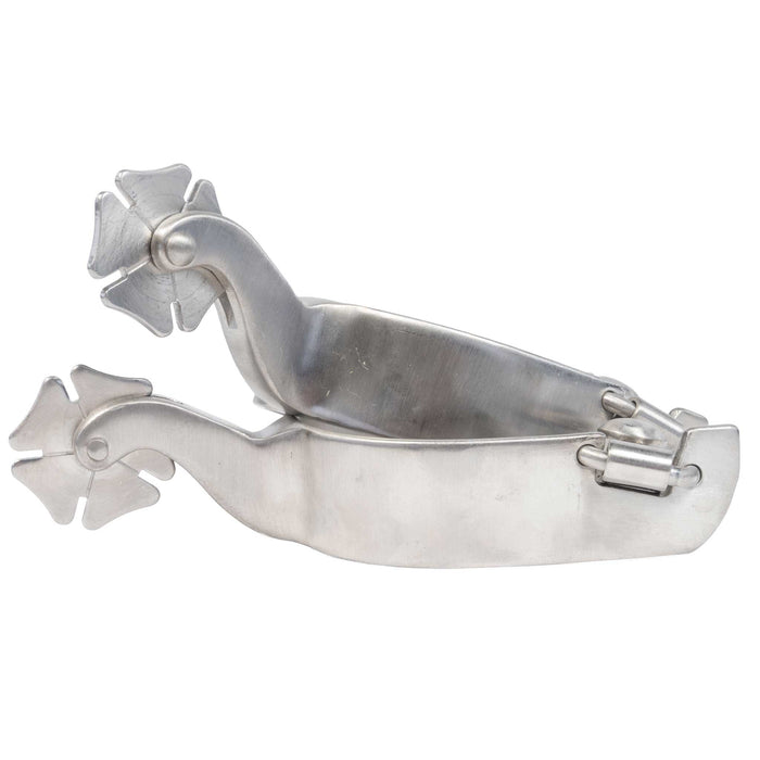 Professional's Choice 1" Band Cloverleaf Rowel Spur Tack - Spurs Professional's Choice
