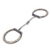Classic Equine BitLogic Browned Iron Square Dee Ring Snaffle Tack - Bits Classic Equine