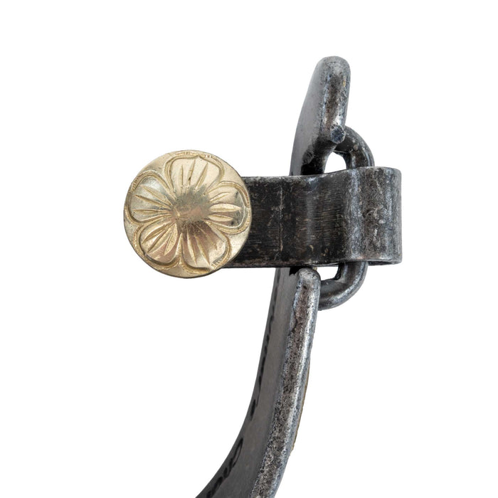 Professional's Choice Floral Cloverleaf Rowel Spur
