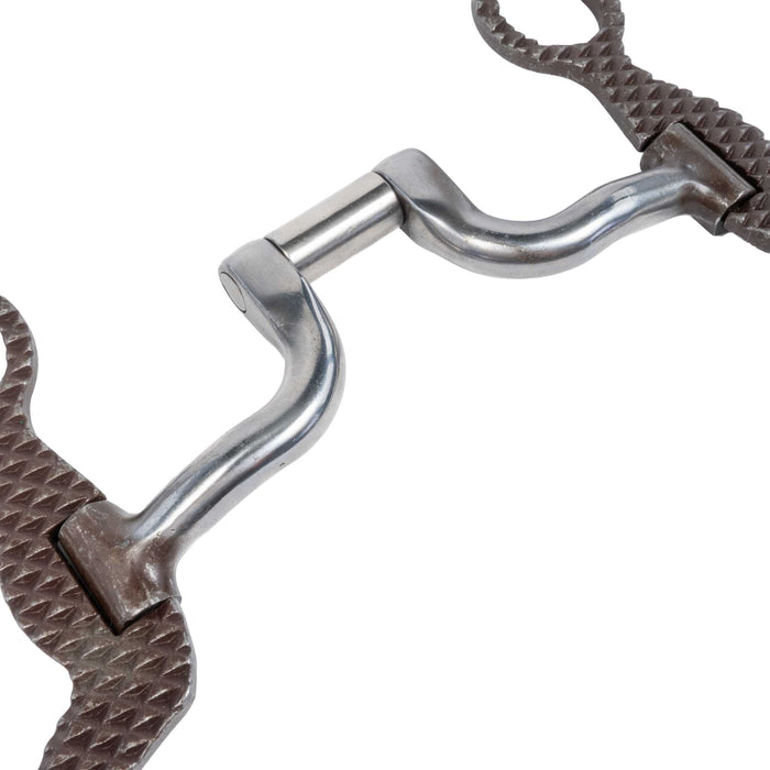 Classic Equine Square Hinge Port Calvary Shank Bit