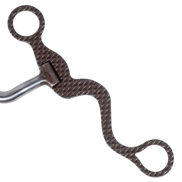Classic Equine Square Hinge Port Calvary Shank Bit