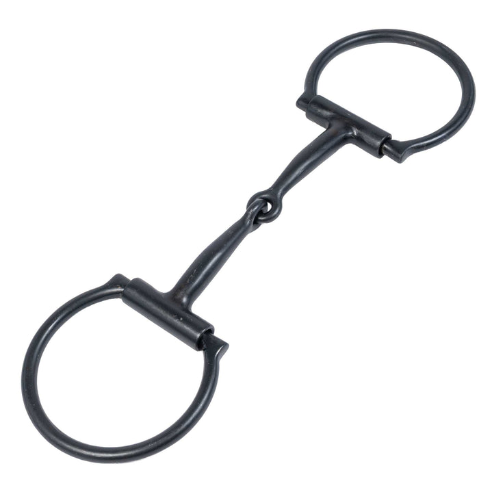 Aime Black Smooth Snaffle Tack - Bits Aime