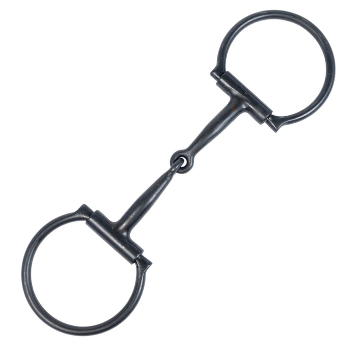 Aime Black Smooth Snaffle Tack - Bits Aime