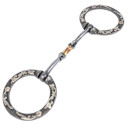 Formay Aged Steel Dogbone Bit Tack - Bits Formay