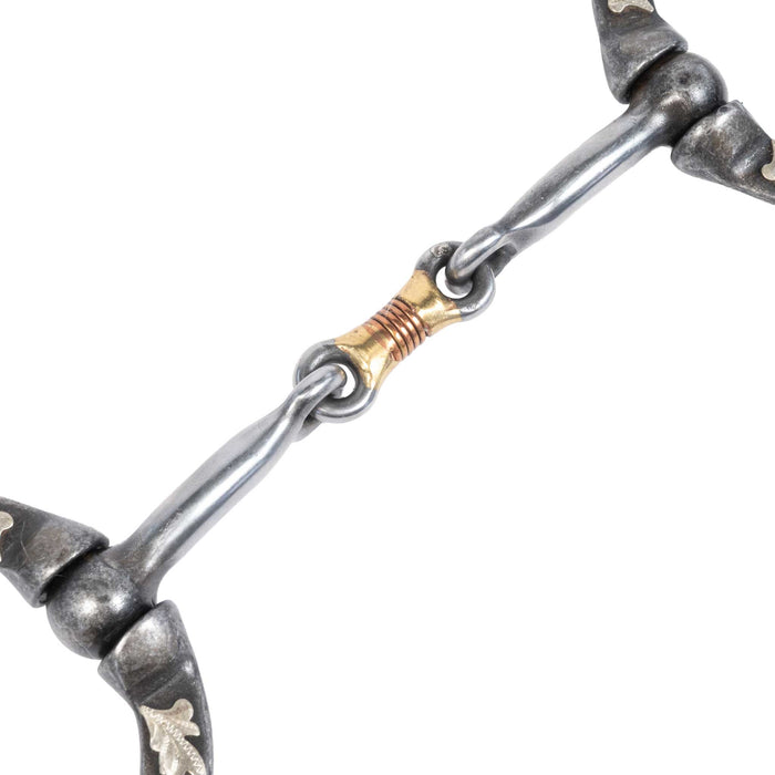 Formay Aged Steel Dogbone Bit Tack - Bits Formay