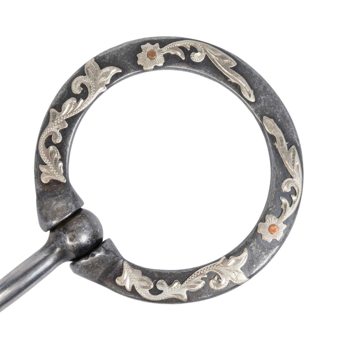 Formay Aged Steel Dogbone Bit Tack - Bits Formay