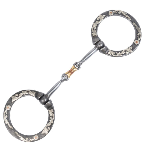 Formay Aged Steel Dogbone Bit Tack - Bits Formay