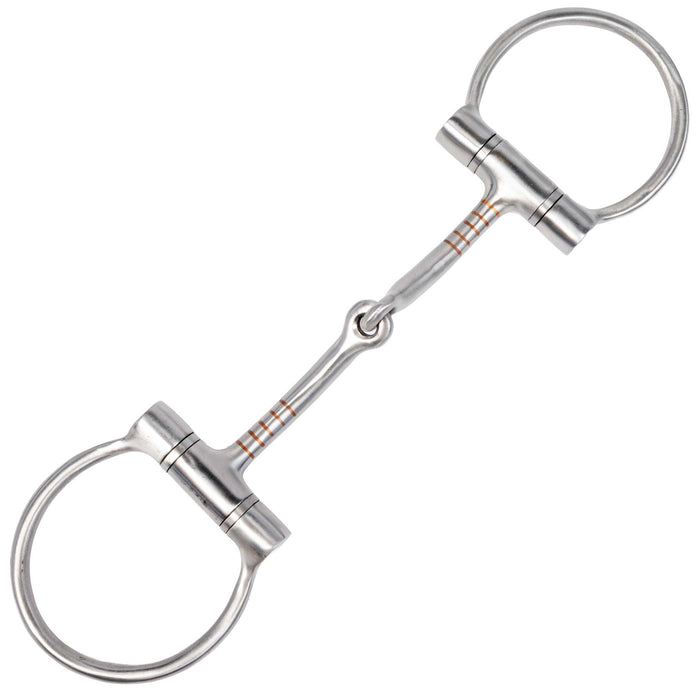 Cowboy Tack Plain D Snaffle Bit Tack - Bits Partrade