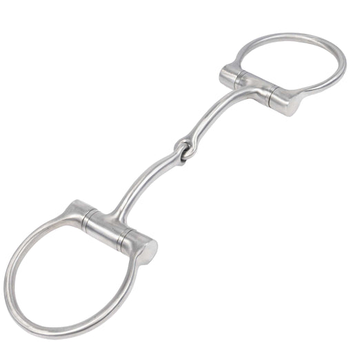 Cowboy Tack Plain D Snaffle Bit Tack - Bits Partrade