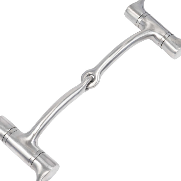 Cowboy Tack Plain D Snaffle Bit Tack - Bits Partrade