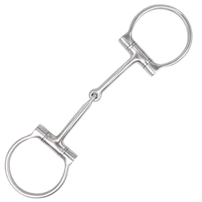 Cowboy Tack Plain D Snaffle Bit Tack - Bits Partrade