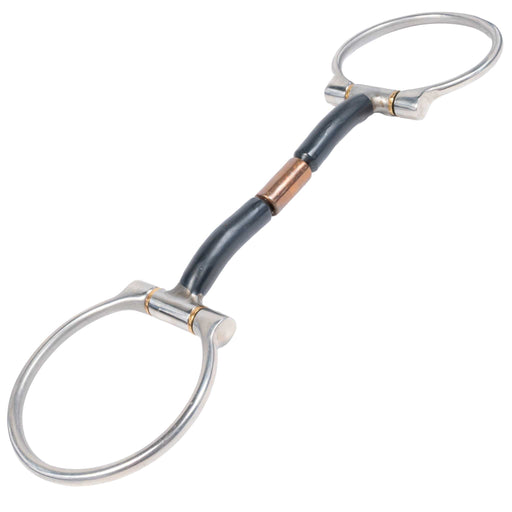 Aime Straight Copper Roller Snaffle Tack - Bits Aime
