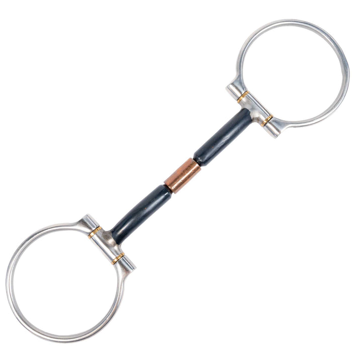 Aime Straight Copper Roller Snaffle
