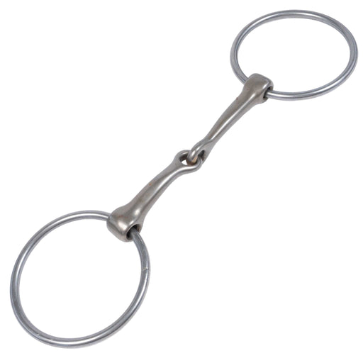 Metalab Loose Ring Smooth Snaffle Bit Tack - Bits Partrade