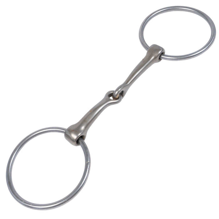 Metalab Loose Ring Smooth Snaffle Bit Tack - Bits Partrade