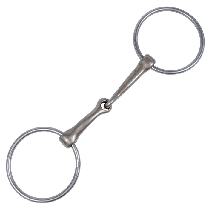 Metalab Loose Ring Smooth Snaffle Bit Tack - Bits Partrade