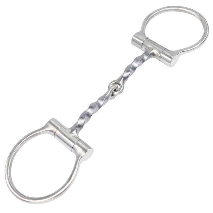 Cowboy Tack FG Twisted Snaffle Western Dee Bit Tack - Bits Partrade