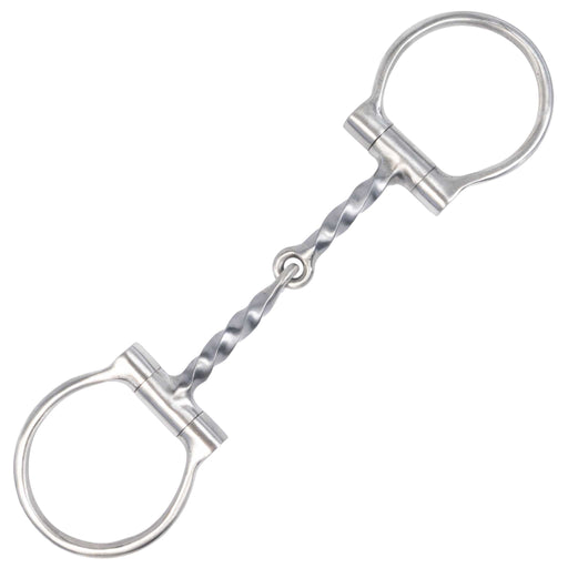 Cowboy Tack FG Twisted Snaffle Western Dee Bit Tack - Bits Partrade