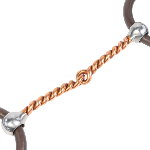 Formay Weighted Loose Ring Twisted Snaffle Bit Tack - Bits Formay