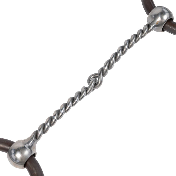 Aime Twisted Wire Heavy Snaffle Bit Tack - Bits Aime